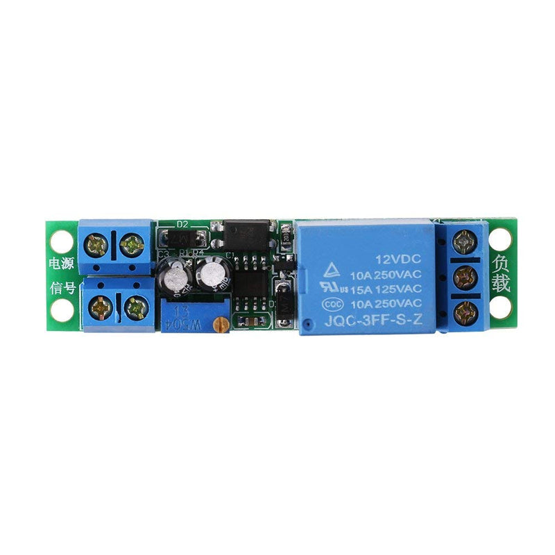 [Australia - AusPower] - DC 12V Delay Relay Module Board 0-25 Second Adjustable Timer Relay Turn On/Turn Off Switch Module with Opto-couplers Isolator 