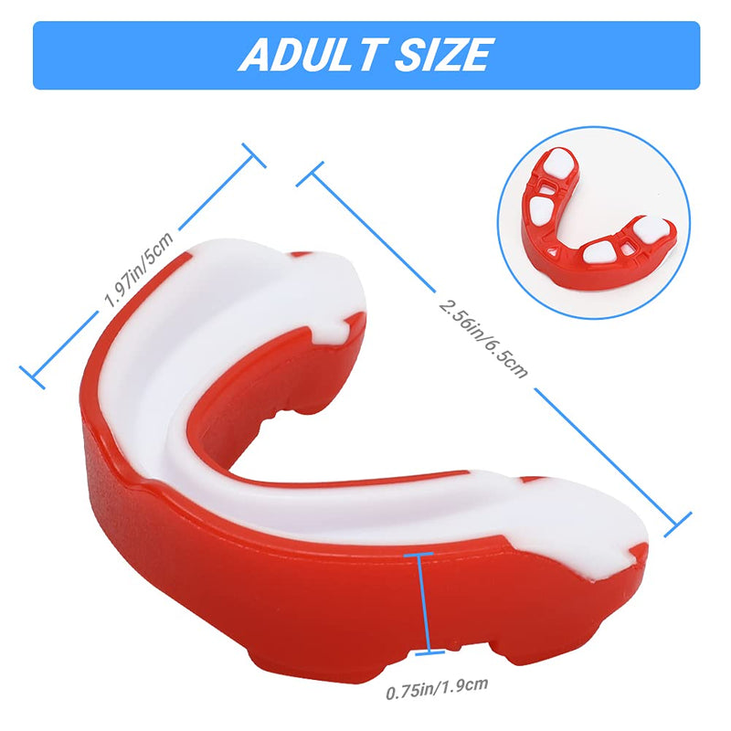 [Australia - AusPower] - Number-one 3 Pack Soft Mouth Guard, Professional Sports Mouthguard for Boxing, Jujitsu, MMA, Football, Basketball, Hockey, Karate, Rugby Teeth Armor to Protect Braces for Adult & Youth 