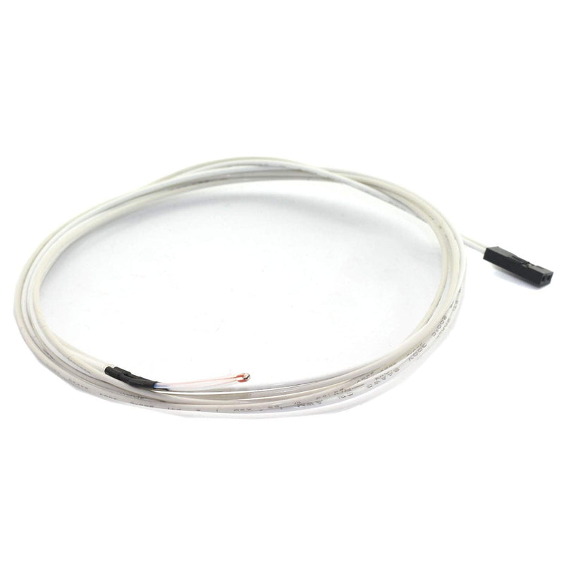 [Australia - AusPower] - DGZZI 2PCS NTC 3950 100K Thermistor Sensors with 1 Meter Cable and Female Pin Head 3D Printer Accessaries 