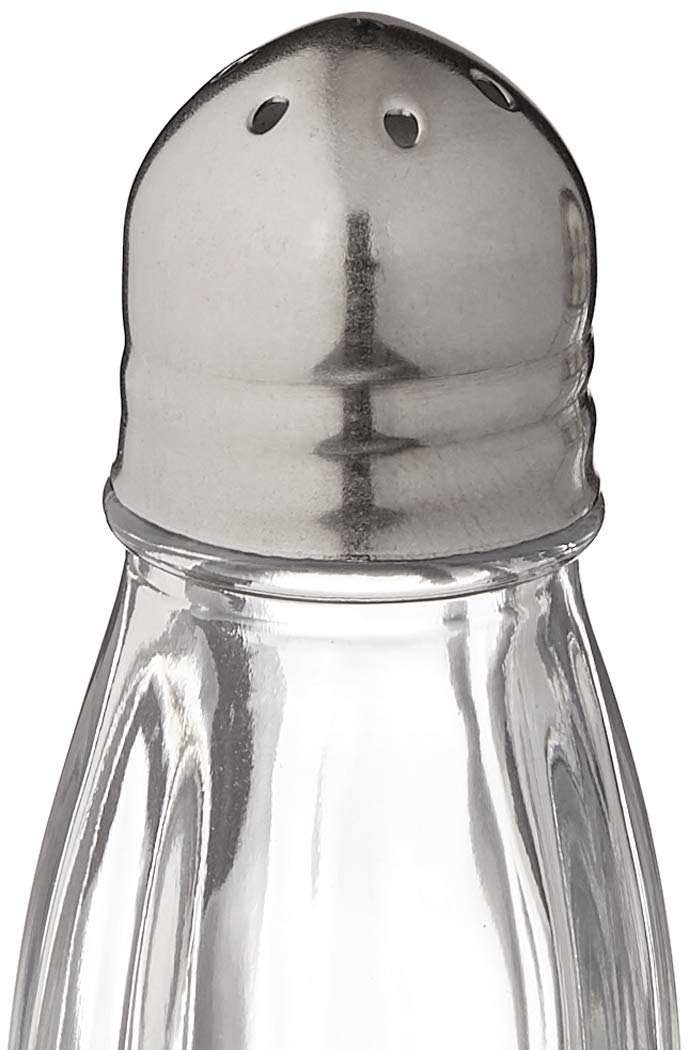 [Australia - AusPower] - Pasabahce Salt And Pepper Shaker with Metal Lids 