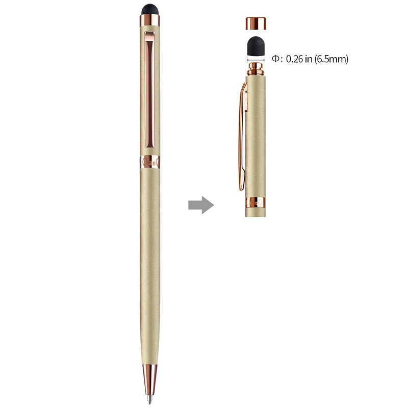 [Australia - AusPower] - 0.26 inch (6.5 mm) Replaceable Rubber Tips for ChaoQ 2 in 1 Slim Capacitive Stylus Pens (Pack of 10) 