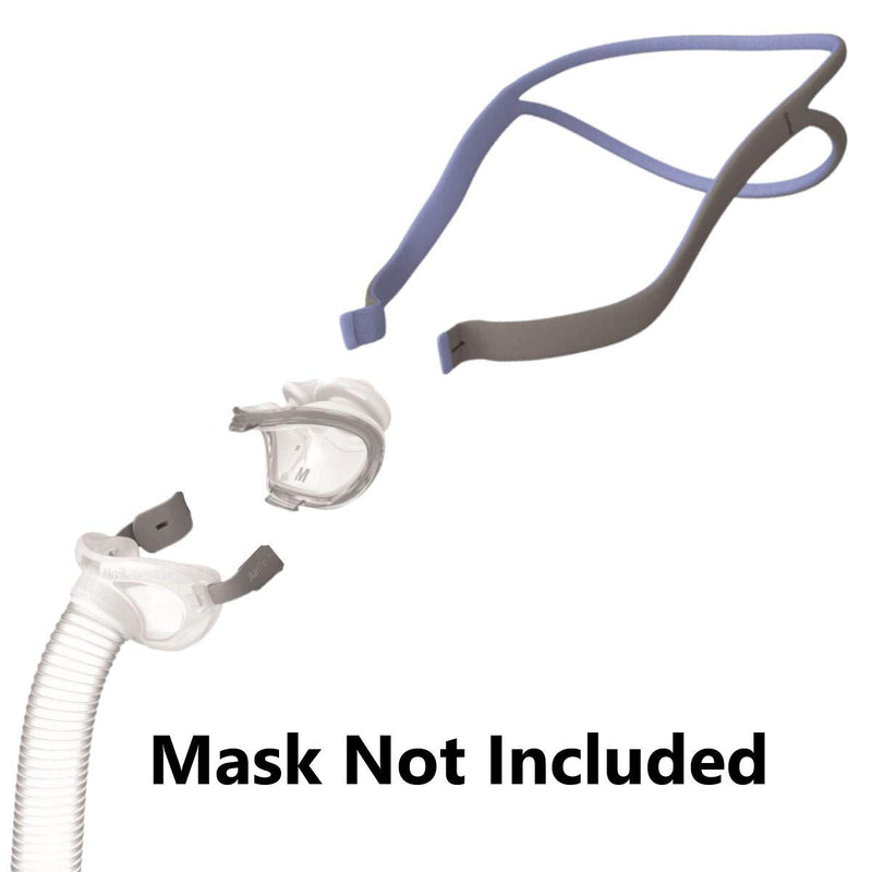 [Australia - AusPower] - Organic Deal CPAP Headgear Strap Compatible with ResMed AirFit P10 CPAP Mask - ResMed CPAP Supplies Option - Mask Straps for P10 CPAP Pillow Mask - CPAP Headgear AirFit P10 (Mask Not Included) 