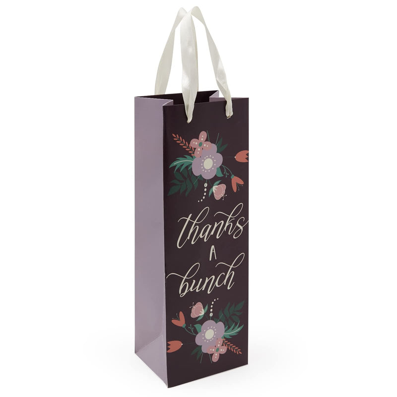 [Australia - AusPower] - 12 Pack Wine Bottle Gift Bags with Handles Bulk Set for Birthdays, Holidays (4 Designs) 