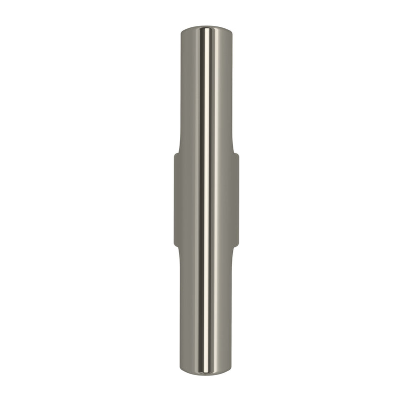 [Australia - AusPower] - Amerock | Cabinet Knob | Polished Nickel | 2-1/2 inch (64 mm) Length | Riva | 1 Pack | Drawer Knob | Cabinet Hardware 