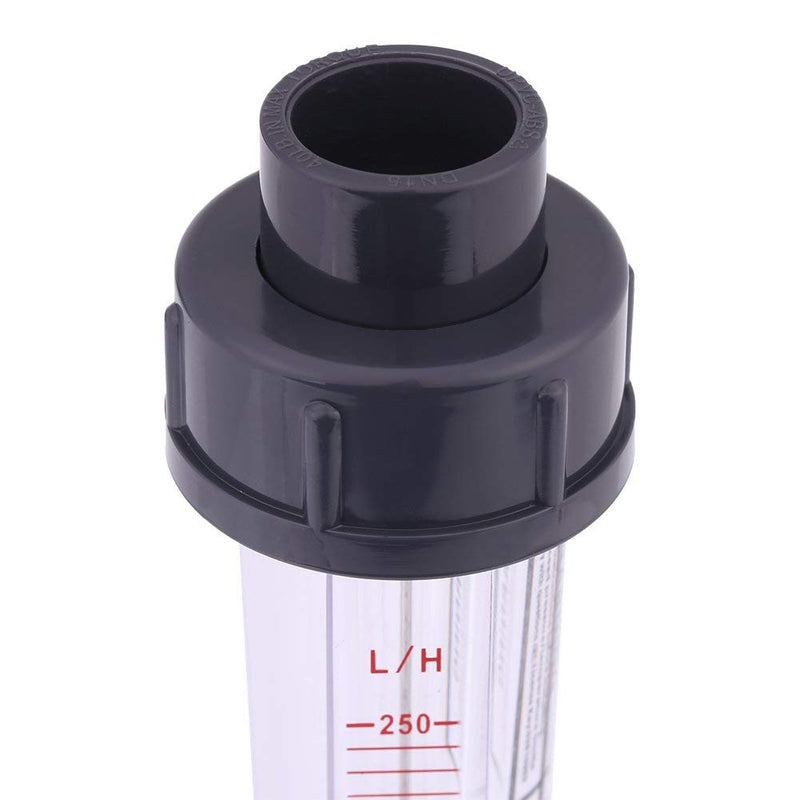 [Australia - AusPower] - Hilitand 25-250L/H Rotameter Plastic Tube Type Instantaneous Liquid Water Flow Meter DN15 