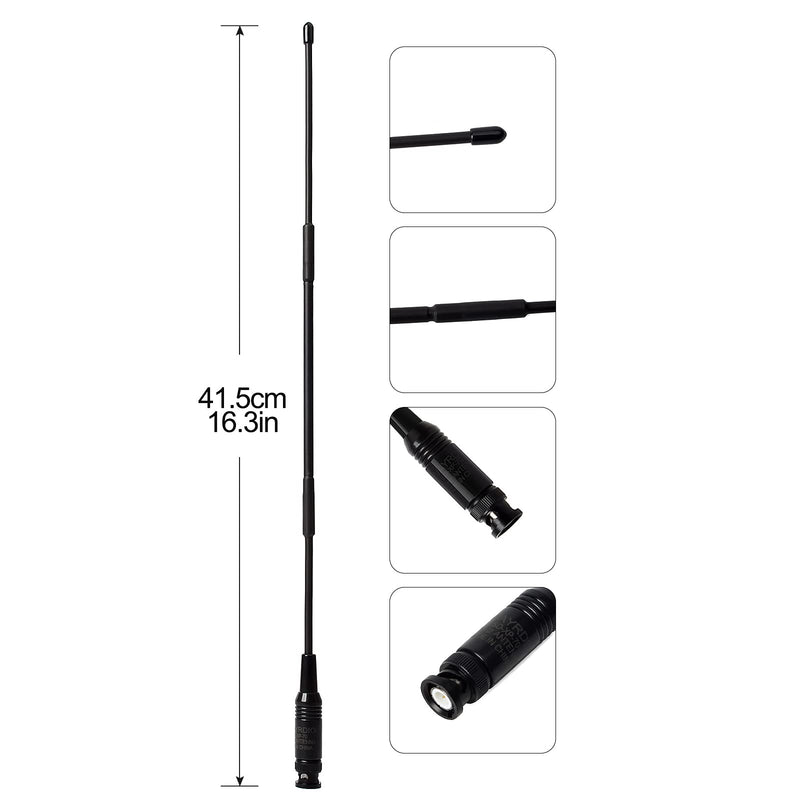 [Australia - AusPower] - TWAYRDIO CB 27MHz Radio Antenna XP-70 11Meter BNC Scanner Antenna for Cobra Midland Uniden Handheld CB Band Radios 