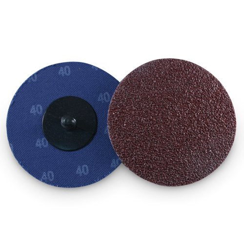 [Australia - AusPower] - BHA Aluminum Oxide Quick Change Sanding Discs, 3", 40 Grit - 25 Pack 