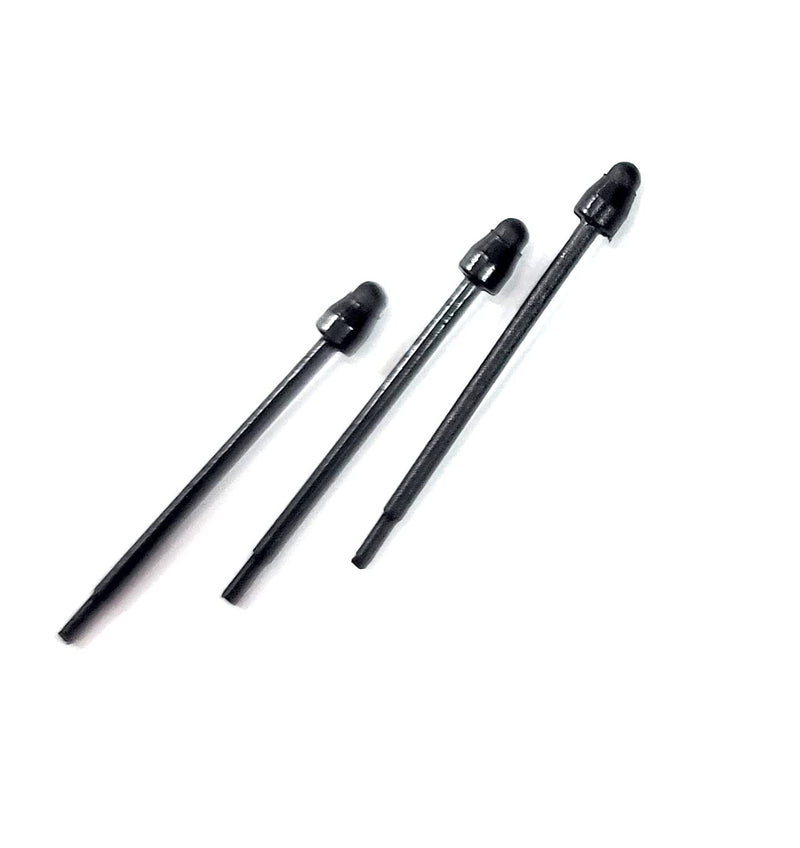 [Australia - AusPower] - 3Pieces Eaglewireless S Pen Nibs Stylus Tips Replacement for Samsuing Galaxy Z Fold 3 Phone Fold Edition-Black 