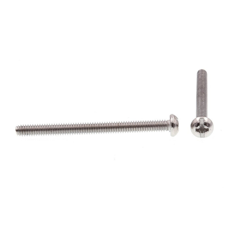 [Australia - AusPower] - Prime-Line 9003911 Machine Screw, Round Head, Slotted/Phillips Combo, #8-32 X 2 in, Grade 18-8 Stainless Steel, Pack of 20 20 Pack 