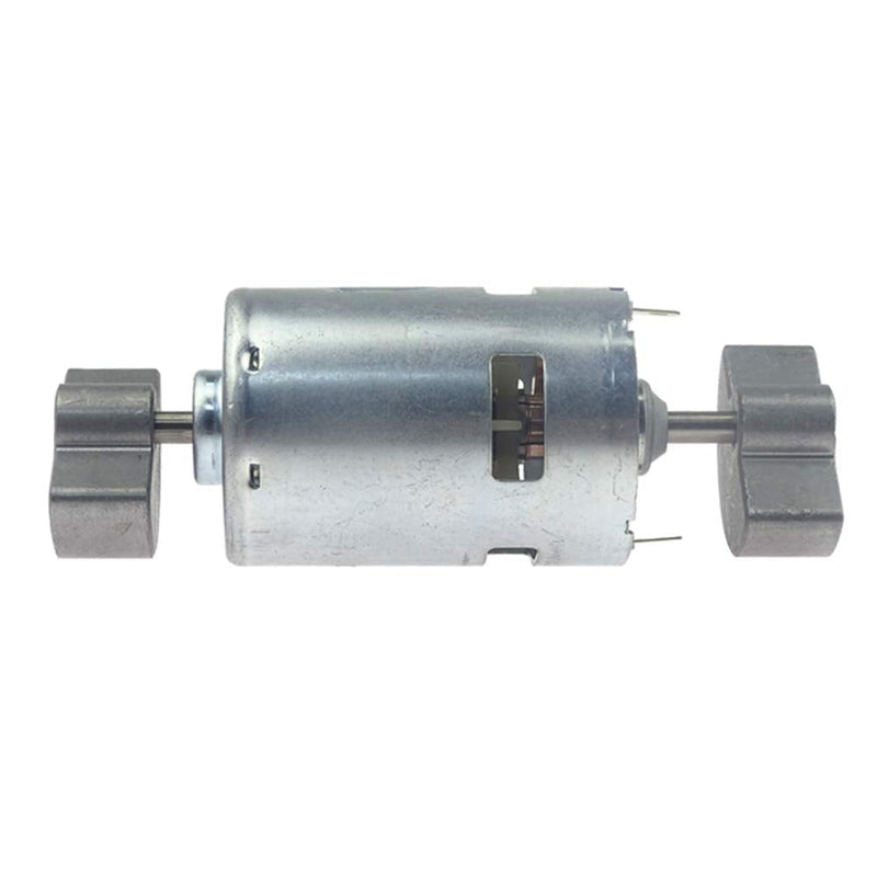 [Australia - AusPower] - BestTong DC 12V-24V 8000RPM 775 Brushed Vibration Motor DOUBLE-HEAD High Torque Electric Vibrating Motors with 2 Iron Rotating Mass 