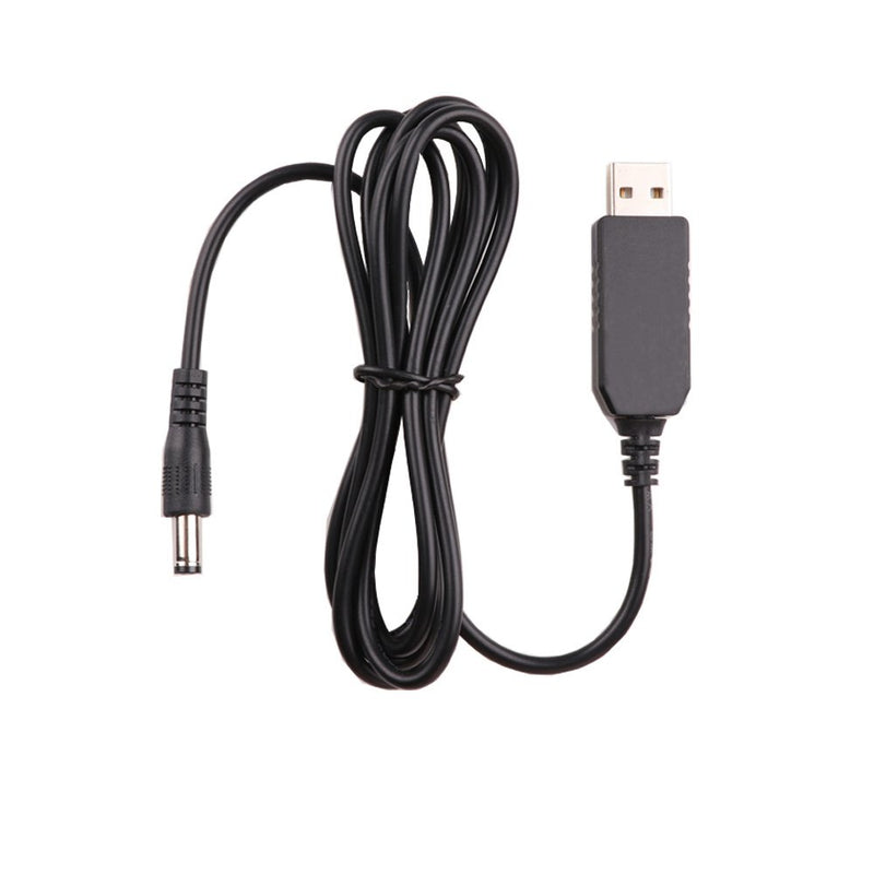 [Australia - AusPower] - DC 5V to DC 9V USB Voltage Step Up Converter Cable, Power Supply Adapter Cable with DC Jack 3.5 x 1.35mm, for Fan, Led Light, Bluetooth Headphone, Wireless Router, Speakers and More Devices 5v to 9v-3.5x1.35mm 