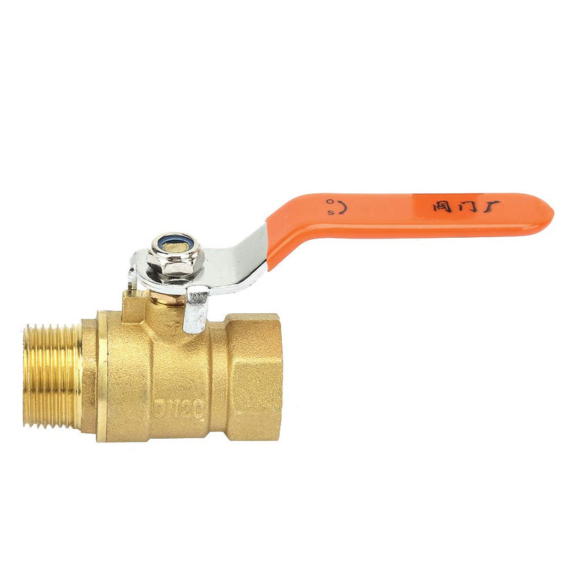 [Australia - AusPower] - 3/4'' BSPDN20 Male and Female Brass Pipe Full Port Ball Valve 