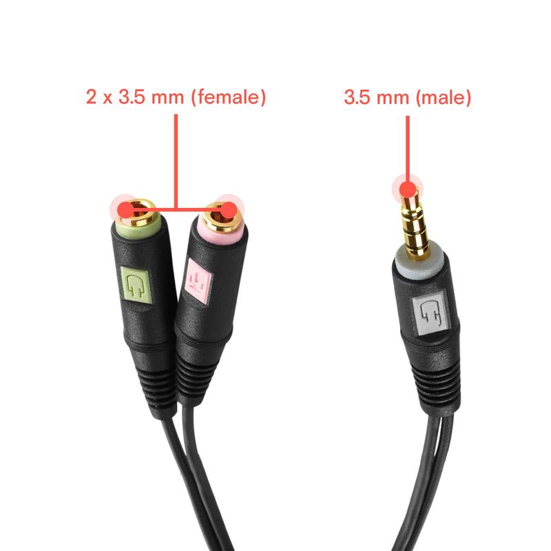 [Australia - AusPower] - SENNHEISER PCV 05 Combo Audio Adapter 