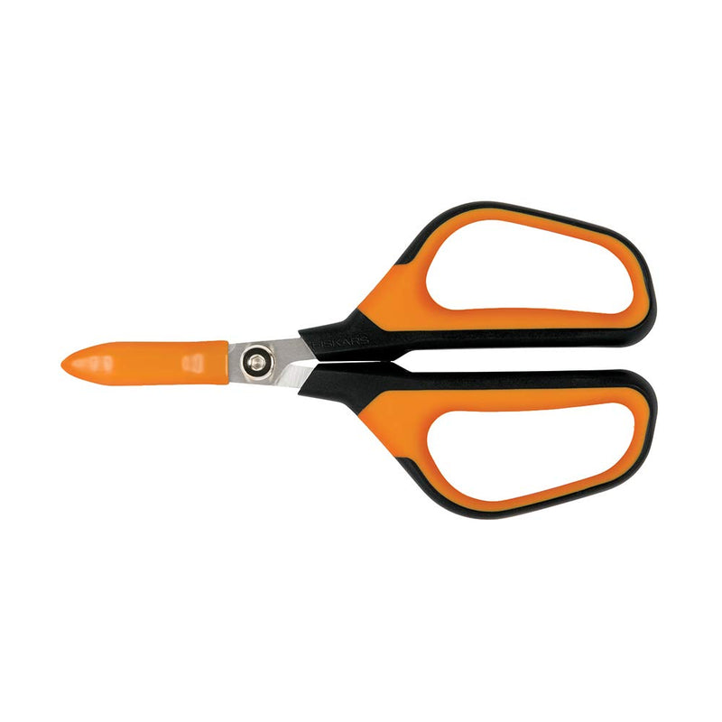 [Australia - AusPower] - Fiskars 399230-1001 Micro-Tip Pruning Shears, Orange/Black Flower 