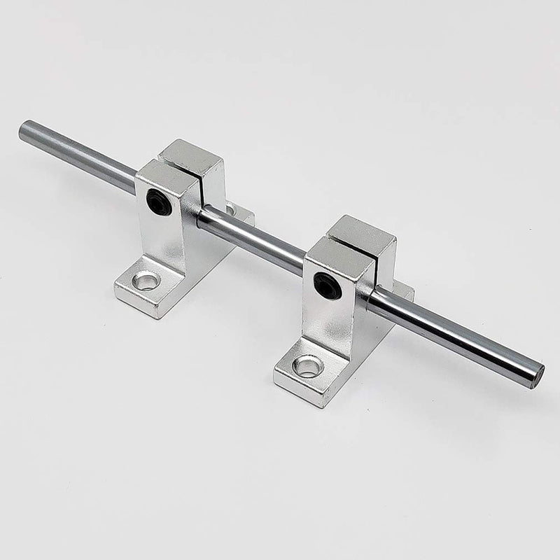 [Australia - AusPower] - ReliaBot 4PCs SK6 Linear Shaft Support ID6mm Aluminum Mounting Bracket for Diameter 6mm Linear Motion Rod SK6(4pcs) Pillow style 