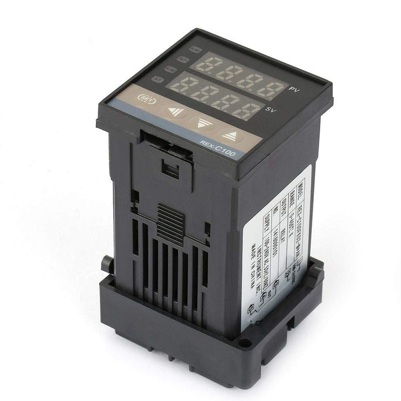 [Australia - AusPower] - REX-C100 Temperature Controller, REX-C100FK02-MAN PID Digital Temperature Controller Relay Output Thermostat AC 250V Temperature Control Switch 