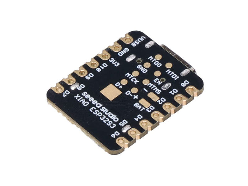 [Australia - AusPower] - Seeed Studio XIAO ESP32 S3 Sense - 2.4GHz Wi-Fi, BLE 5.0, OV2640 Camera Sensor, Digital Microphone, 8MB PSRAM, 8MB Flash, Battery Charge Supported, Rich Interface, IoT, Embedded ML 