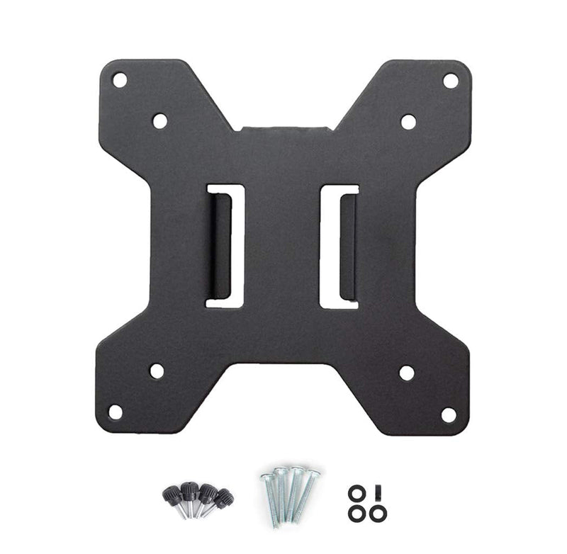 [Australia - AusPower] - VIVO Steel VESA Bracket 75x75 and 100x100 Mounting for Computer Monitor, Quick Release Removable VESA Plate, Black, PT-SD-VA01A 