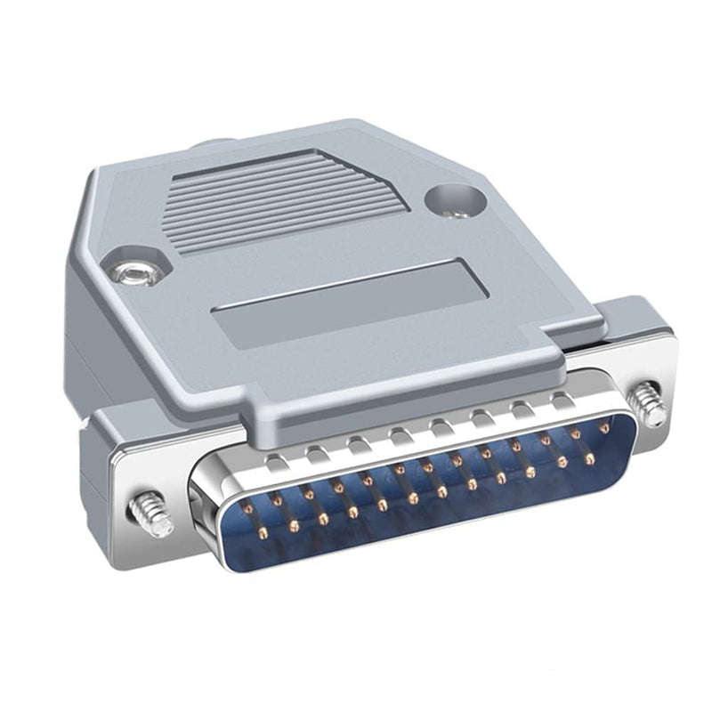 [Australia - AusPower] - ANMBEST DB25 Solder Connector, 25PIN RS232 Terminal Adapter Breakout Board with Case Assortment Kit(5PCS Male + 5PCS Female) 