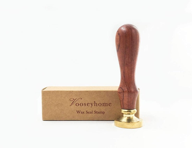 [Australia - AusPower] - VOOSEYHOME Initial Handwritten Letter Alphabet K Wax Seal Stamp with Rosewood Handle, Decorating on Gift Packing Invitation Mail Envelope Card Book for Birthday Themed Parties Weddings Signatures Letter K 