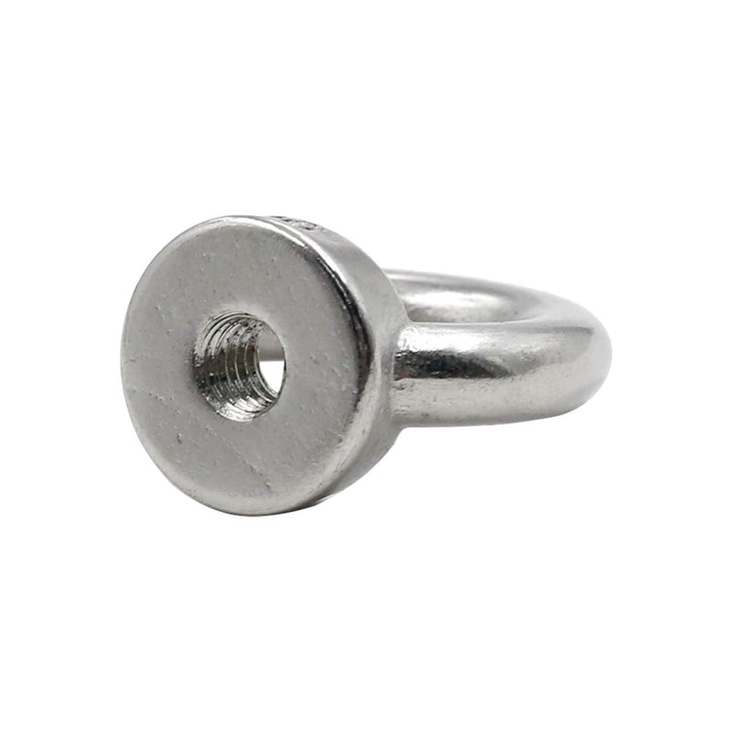 [Australia - AusPower] - Hxchen 10Pcs M6 304 Stainless Steel Ring Shape Lifting Eye Nut Threaded Nut Fastener M6 10Pcs 