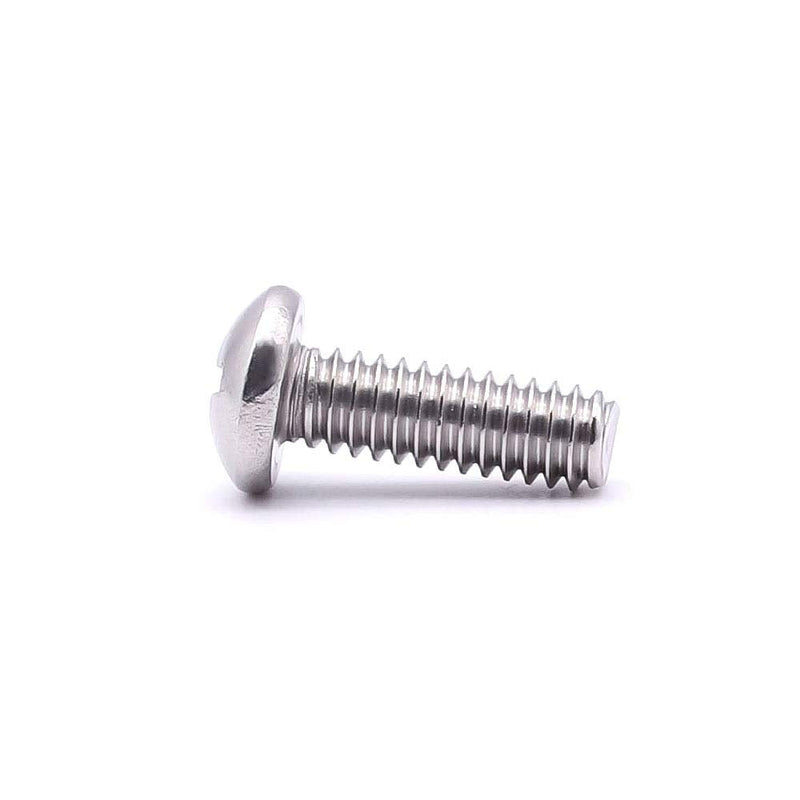 [Australia - AusPower] - 1/4-20 x 1-1/2" Pan Head Machine Screw, Phillips Drive, 304 Stainless Steel 18-8, Bright Finish, Fully Machine Thread, Pack of 50 1/4-20 x 1-1/2" (50 PCS) 