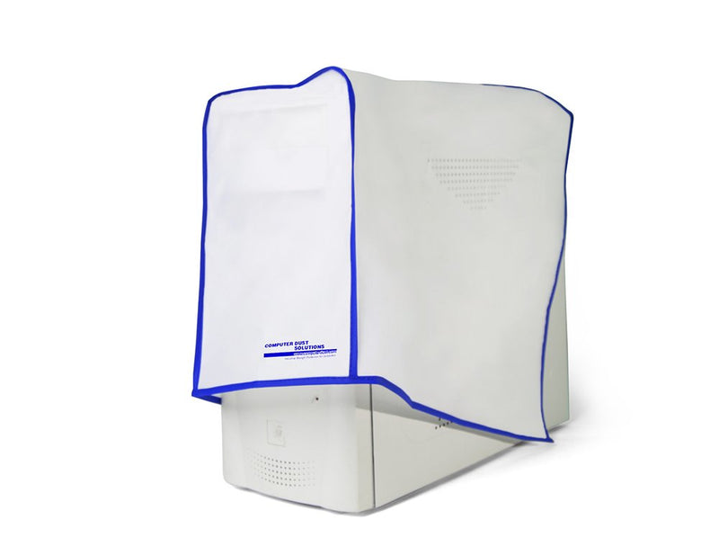 [Australia - AusPower] - Dust and Water Resistant Silky Smooth Antistatic Vinyl Computer CPU dust Cover (8W x14H x19D) 8W x14H x19D 