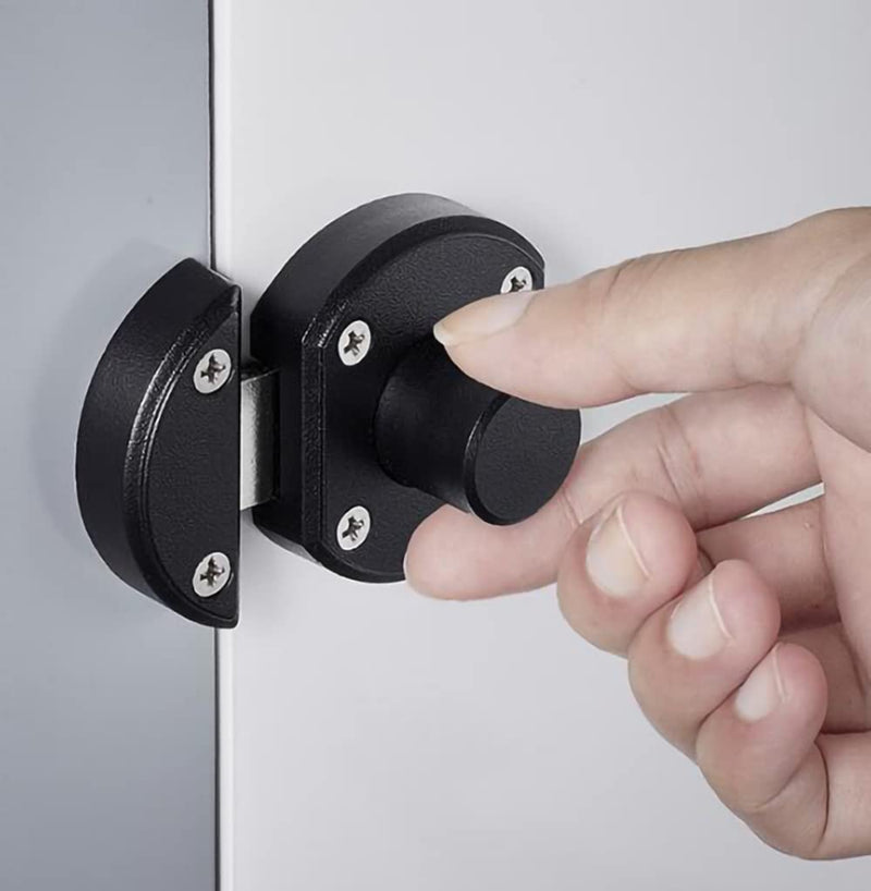 [Australia - AusPower] - Rotating Door Lock Hook Eye Buckle Wooden Fence Door Lock Bedroom Interior Door Lock 