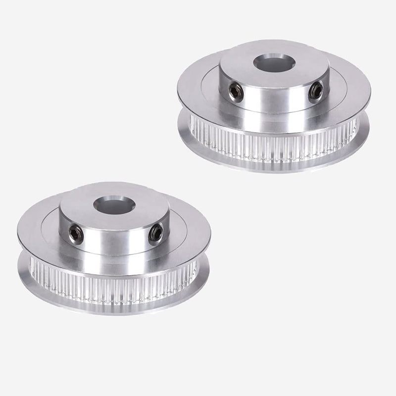 [Australia - AusPower] - BZ 3D GT2 Pulley 60 Teeth Bore 8/5mm 60T Timing Pulley Synchronous Wheel Aluminum for Width 6mm 3D Printer Parts (Pack of 4pcs) (60Teeth Bore 5mm) 60Teeth Bore 