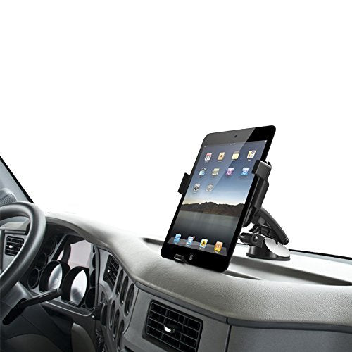 [Australia - AusPower] - Trucker Tough Bracketron Tough Tablet Mount for Truck or Car, Tablet Holder and GPS Holder for Dashboard and Windshield, Black (TT1-616-1) 