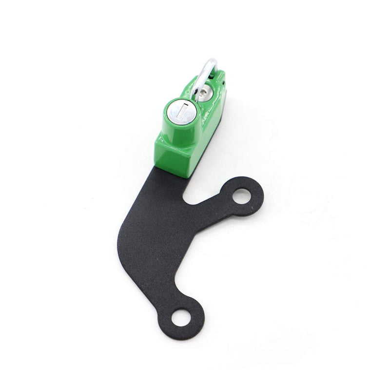 [Australia - AusPower] - GUAIMI Motorcycle Anti-Theft Helmet Lock with Keys for Kawasaki Ninja 650 2017-2020 Kawasaki Z 650 2017-2020 Green 
