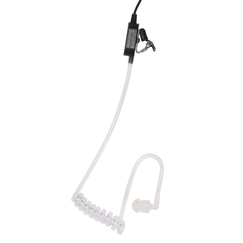 [Australia - AusPower] - Yolipar New HD-Mic Single-Wire Earpiece Surveillance Kit Compatible with Retevis BaoFeng, BTECH, Kenwood, Arcshell AR-5 Walkie Talkie with PTT Mic Tansparent Acoustic Tube Headset Accessories 