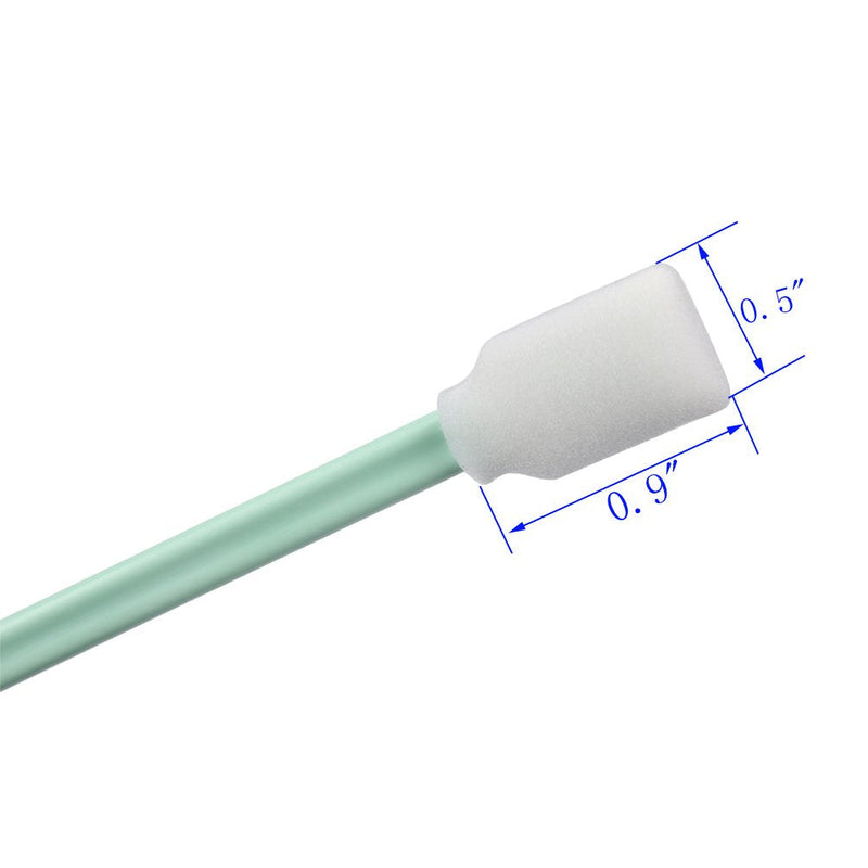 [Australia - AusPower] - LOVEDAY 100pc 5.1" Square Rectangle Foam Cleaning Swab Sticks for Solvent Format Inkjet Printer Roland Optical Equipment 