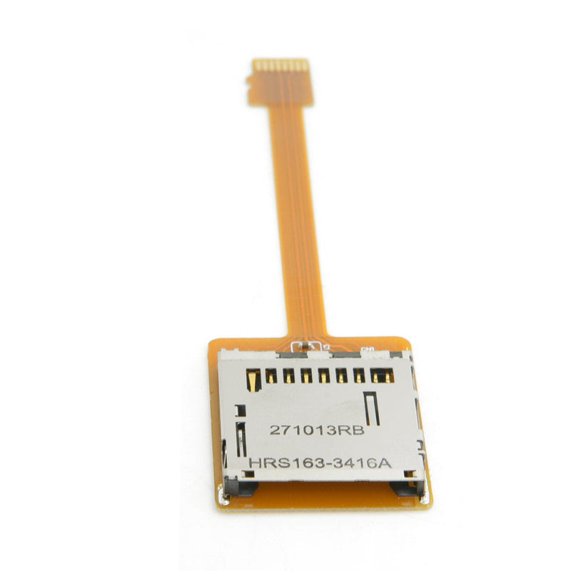 [Australia - AusPower] - CY 10cm Soft Flat Micro SD TF Memory Card Kit Male to SD Female Extending FPC Cable 
