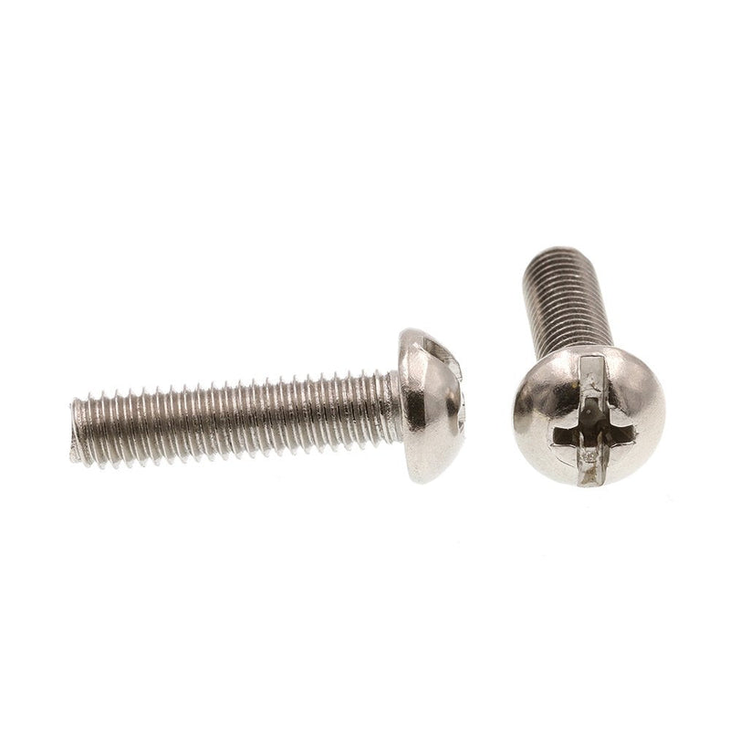 [Australia - AusPower] - Prime-Line 9004196 Machine Screw, Round Head, Slotted/Phillips Combo, #10-32 X 3/4 in, Grade 18-8 Stainless Steel, Pack of 25 25 Pack 
