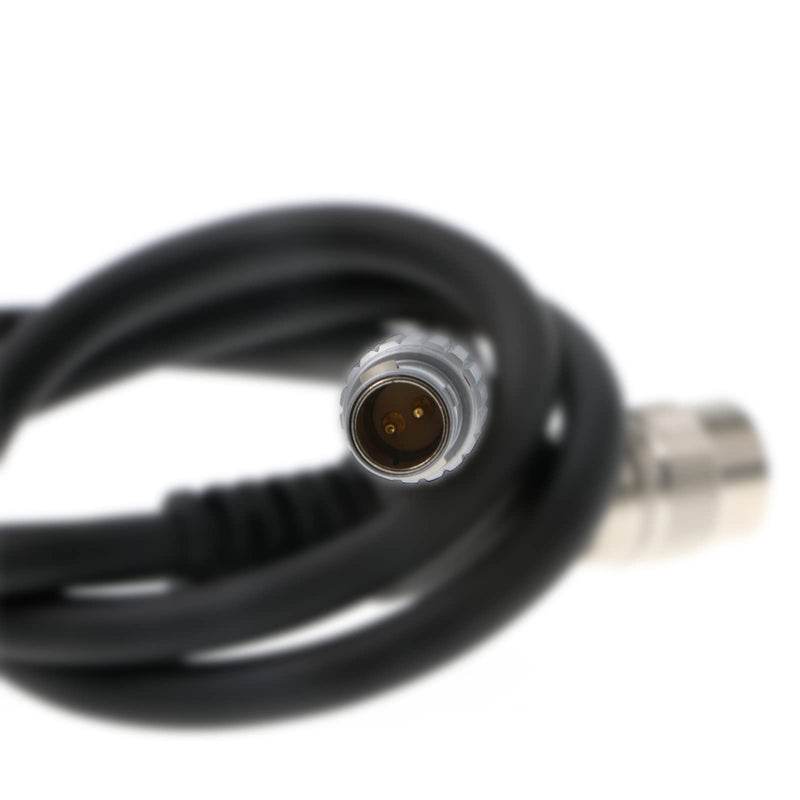 [Australia - AusPower] - Uonecn Teradek Bolt Power Cable 4 Pin Hirose Male to 2 Pin Male from Steadicam 45CM 