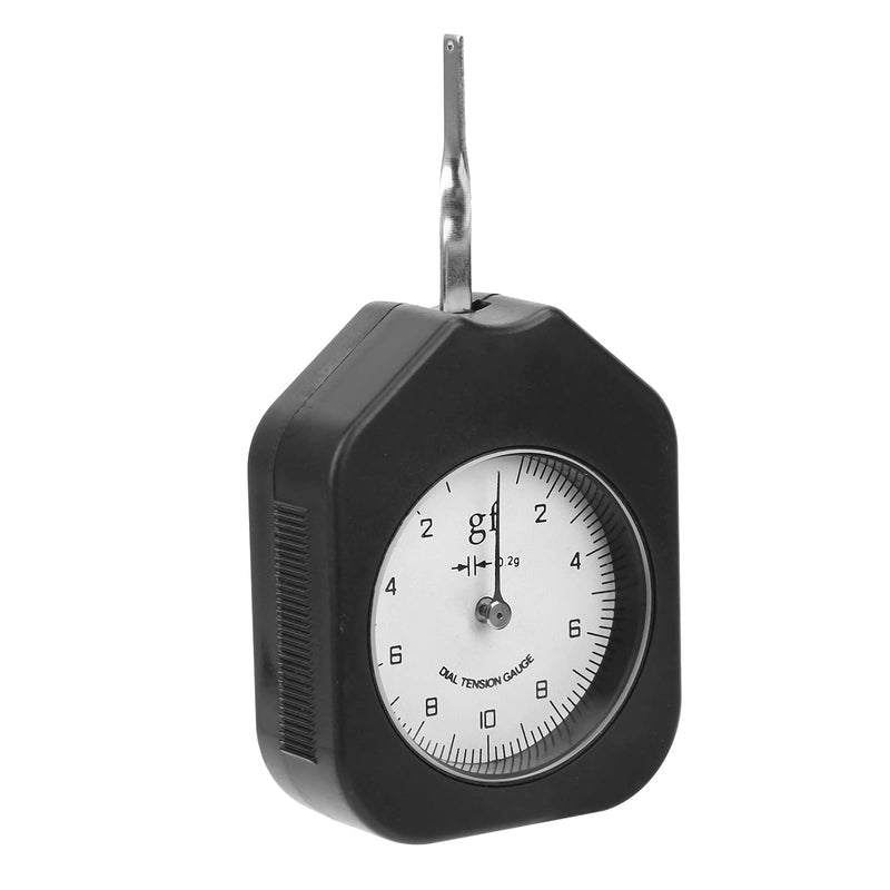 [Australia - AusPower] - Gram Tension Meter Dial Tension Meter Gauge Pressure Pull Tester Switch Force Gauge Single Needle 10G for Measuring 