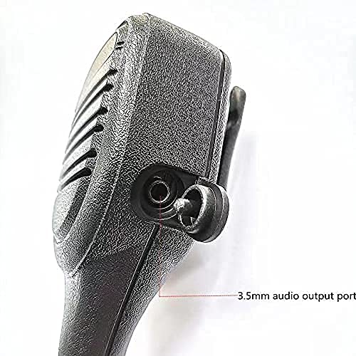 [Australia - AusPower] - WODASEN Shoulder Speaker Microphone for Motorola Radio APX6000 XPR7500e Pogo Pin Head Two Way Walkie Talkie Handheld Remote Speaker Mic with PTT Reinforced Cable 