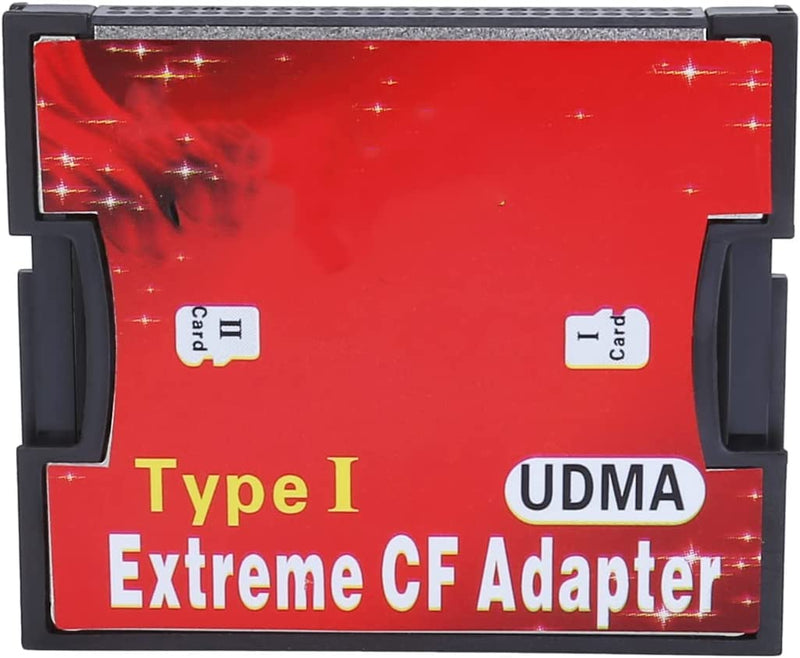 [Australia - AusPower] - QUMOX Dual Port Micro SD/SDXC TF to Compact Flash CF Type 1 Memory Card Reader Adapter MicroSDx2-CF 