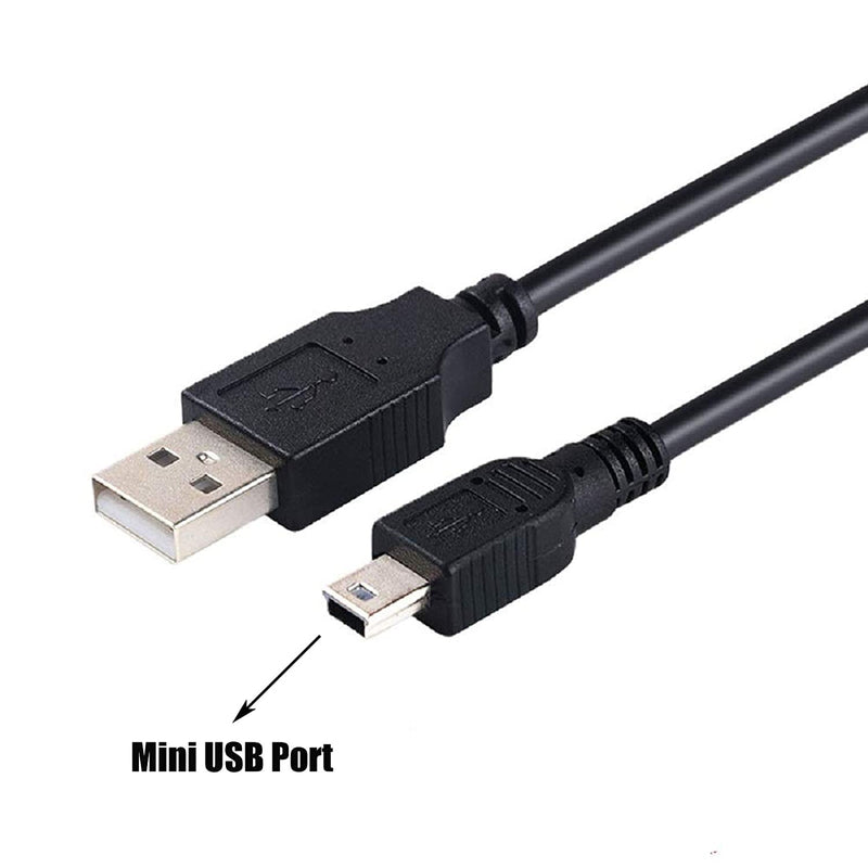 [Australia - AusPower] - Replacement for Canon Camera USB Cable Mini USB Data Transfer Cable Cord Compatible with Canon PowerShot/Rebel/EOS/DSLR Cameras and Camcorders (IFC-400PCU) 3FT+5FT 