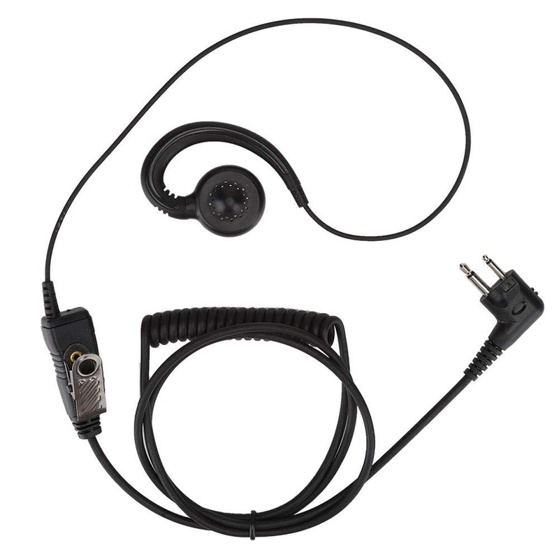 [Australia - AusPower] - Cuifati AEH3000-M1A Walkie Talkie Two Way Radio Black Headset Mic for Motorola, Modular Design 180° Rotating Speaker Earpiece, ABS Durable Walkie Talkie Earphone High Sound Quality 