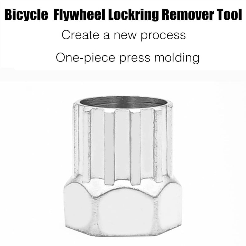 [Australia - AusPower] - 5 in 1 Mountain Bike MTB Repair Tool Kit, Freewheel Remover Tool Bike Chain Breaker Crank Extractor Wrench with chain tail Hook Bottom Bracket Removal Tools 