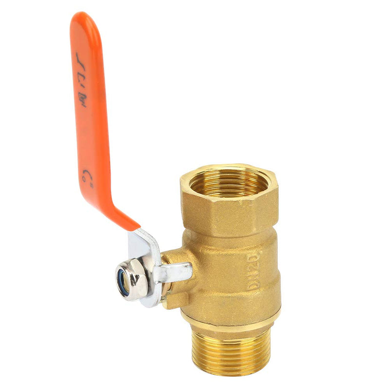 [Australia - AusPower] - 3/4'' BSPDN20 Male and Female Brass Pipe Full Port Ball Valve 