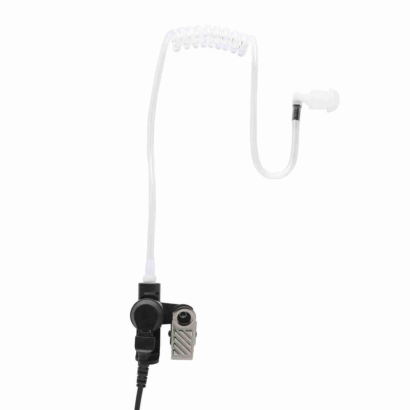 [Australia - AusPower] - Yolipar 2-Pin 2-Wire Earpiece Surveillance Kit Compatible with BTECH, Retevis, Kenwood, Arcshell AR-5 Walkie Talkie Radio with Big PTT Mic Tansparent Acoustic Tube Headset compatible with Baofeng 
