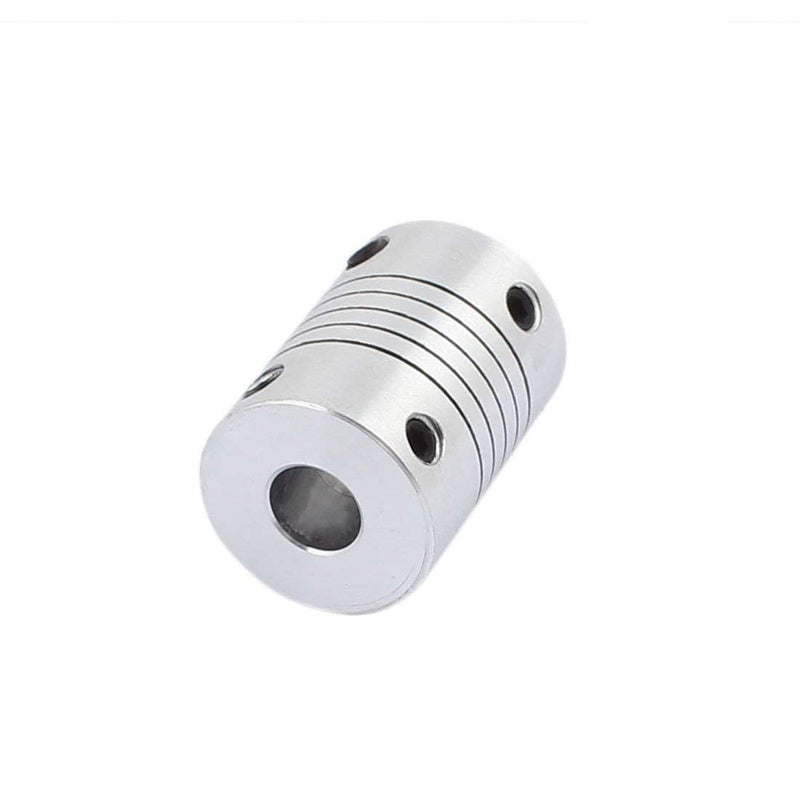 [Australia - AusPower] - Xnrtop 7mm to 7mm Shaft Coupling 25mm Length 18mm Diameter Stepper Motor Coupler Aluminum Alloy Joint Connector for 3D Printer CNC Machine DIY Encoder (Pack of 2? 