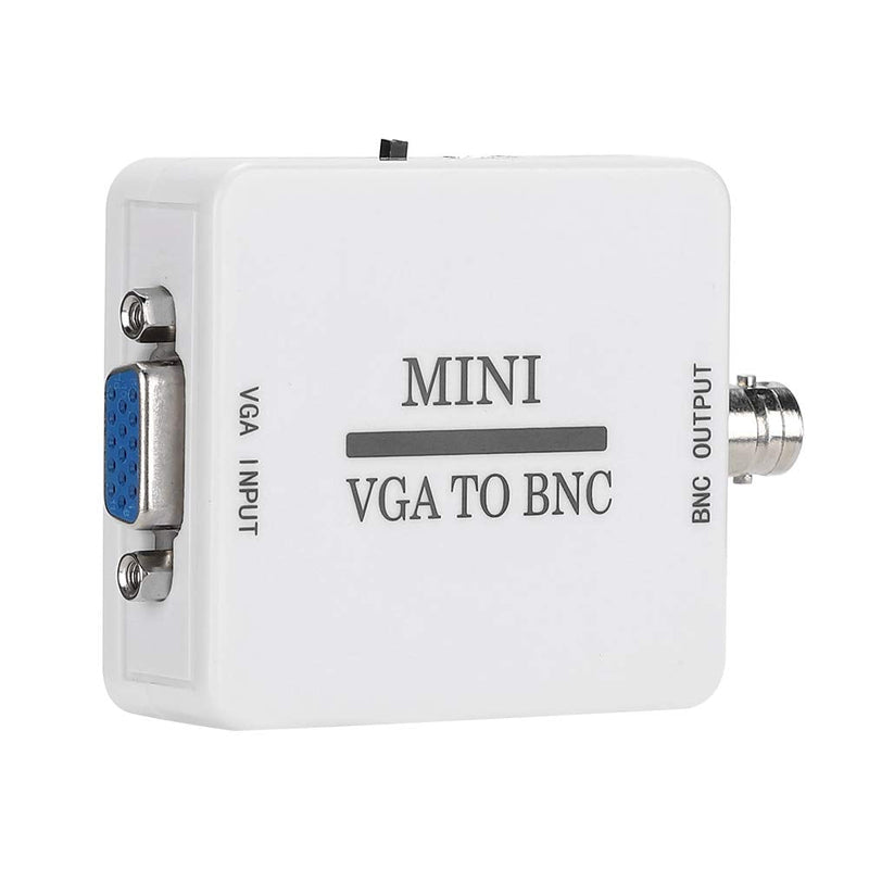 [Australia - AusPower] - VGA to BNC Converter, Mini HD Converter VGA to BNC Adapte 1920 X 1080 Resolution USB Video Converter for HDTV Monitors TVs Computers Home Audio Video Equipment, with USB Cable 