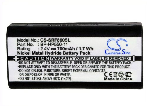 [Australia - AusPower] - Replacement Battery for Sony MDR-RF860, MDR-RF4000, MDR-RF970, MDR-RF970RK, MDR-RF925 