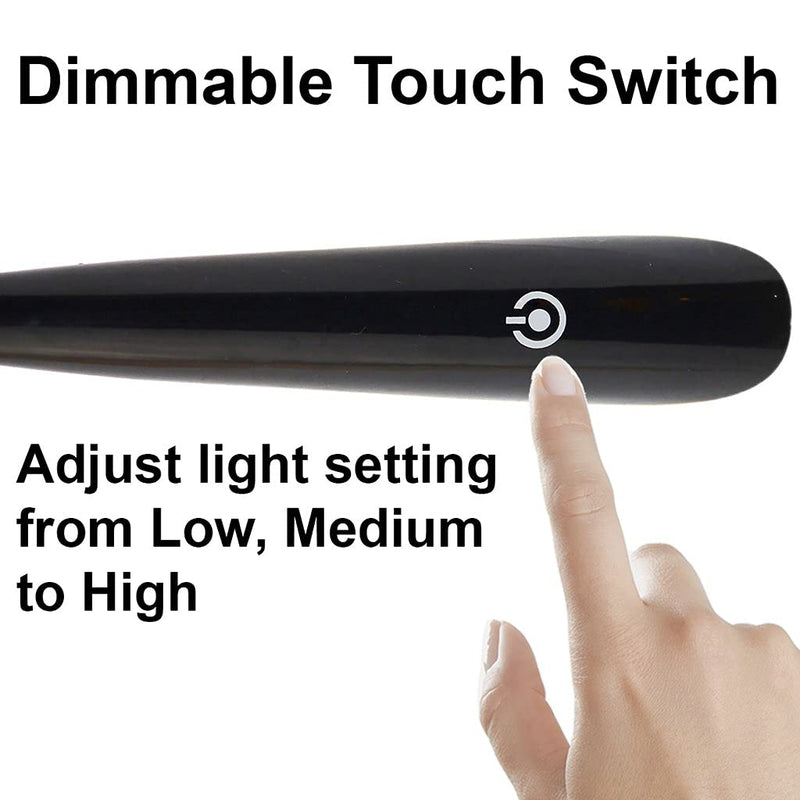 [Australia - AusPower] - USB Reading Lamp with 14 LEDs Dimmable Touch Switch and Flexible Gooseneck for Notebook Laptop, Desktop, PC and MAC Computer + On/Off Setting (14 LED, Black) 14 LED 