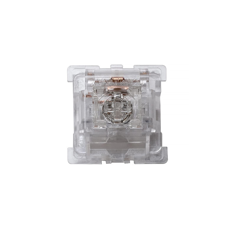 [Australia - AusPower] - GK GAMAKAY Linear Mechanical Keyboard Switch, 35Pcs/Pack Crystal Switch 3 Pin Switches for LK67 CK61 CK68 DIY Mechanical Gaming Keyboards (Crystal Switch) 