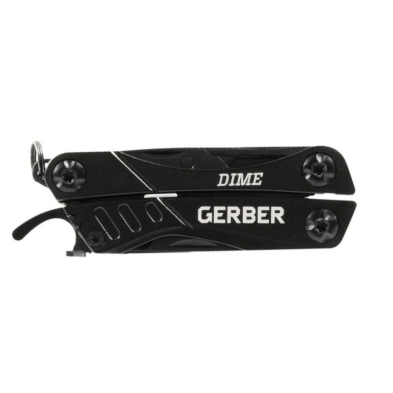 [Australia - AusPower] - Gerber Gear 30-000469N Dime Mini Multitool Keychain, Black 